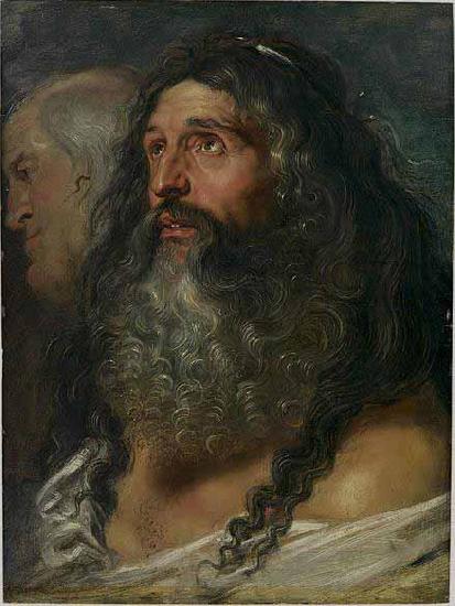 Peter Paul Rubens Study of Two Heads oil painting picture